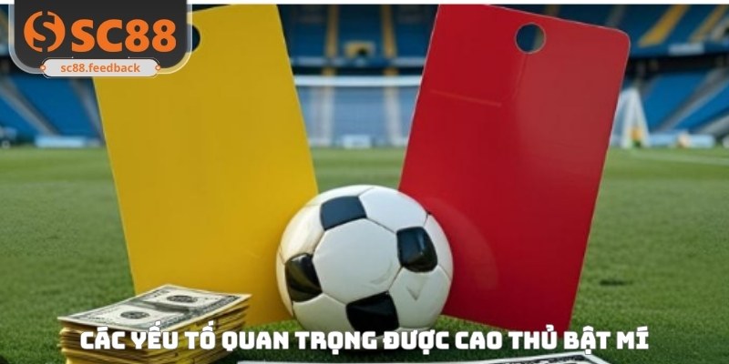 Kèo Thẻ Phạt SC88 - Chuẩn Nhịp Trận Cầu, Soi Kèo Dễ Trúng