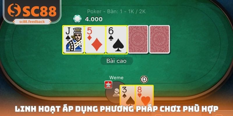 Poker SC88 - Đấu Trí Kịch Tính, All In Vốn Hốt Bạc Cực Nhanh