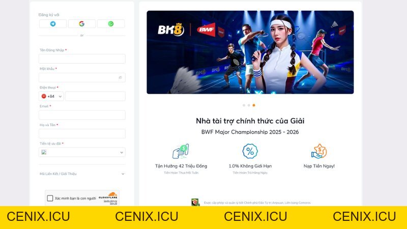 Hướng dẫn đăng ký BK8 nhanh chóng trong 3 bước