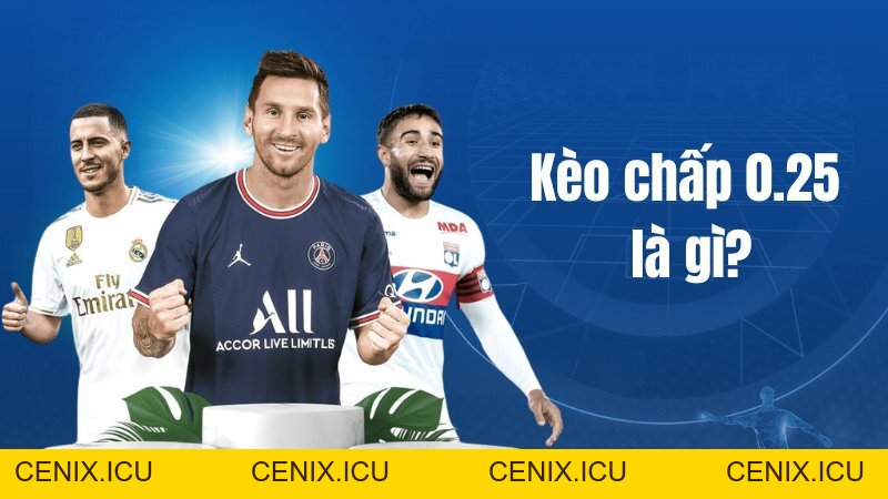 Cách chơi kèo chấp 0.25 chi tiết tại nhà cái BK8
